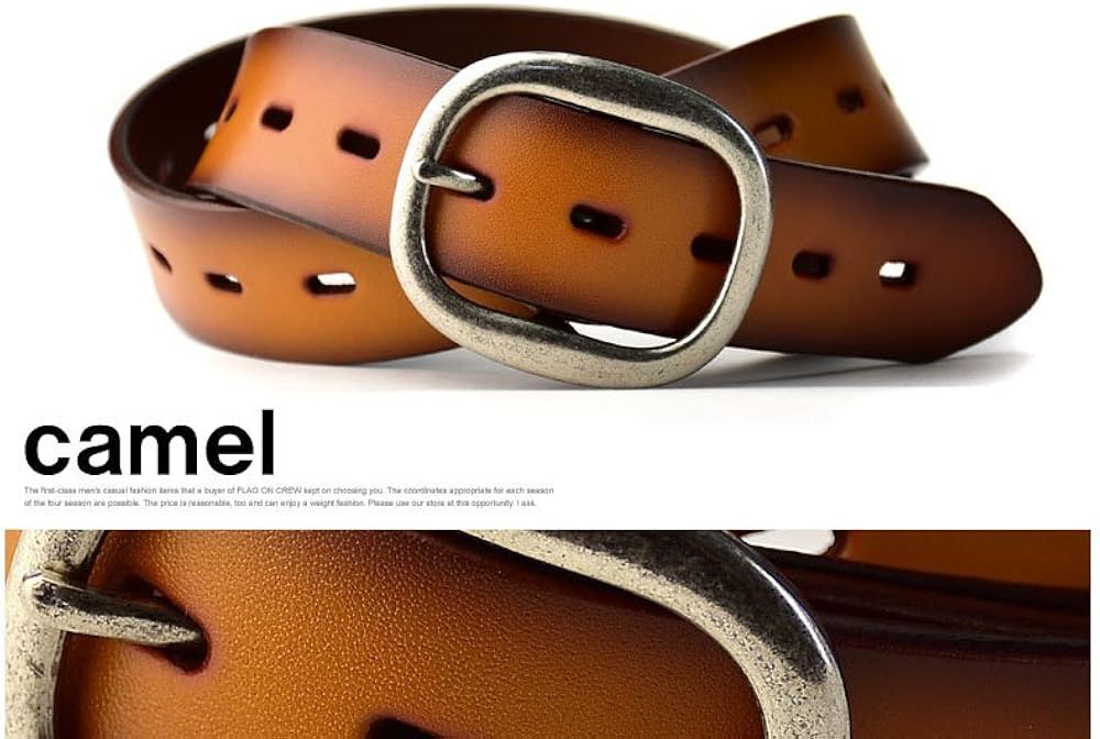 RRL ヴィンテージ加工 プレーンベルト ダークブラウン 34インチ - メルカリ